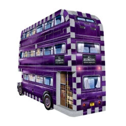 Wrebbit3D Harry Potter Mini Knight Bus 130-Piece Jigsaw Puzzle -Hallmark 3D Harry Potter Mini Knight Bus Jigsaw Puzzle W3D0203 02