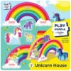 Storytime Toys 3D Unicorn Rainbow House Play Puzzle 2 Storytime Toys 3D Unicorn Rainbow House Play Puzzle -Hallmark 3D Unicorn Rainbow House Play Puzzle Toy STTPUHC 01