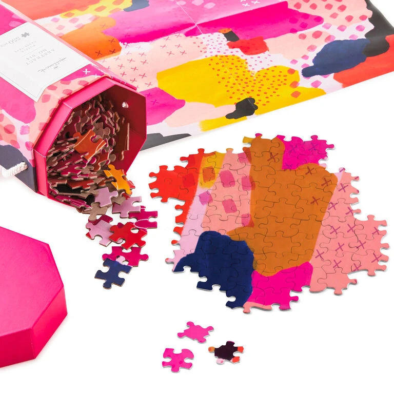 Hallmark Abstract No. 014 550-Piece Jigsaw Puzzle 4 Hallmark Abstract No. 014 550-Piece Jigsaw Puzzle - Image 2