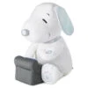 Hallmark Peanuts® 75th Anniversary Snoopy With Typewriter Musical Plush With Motion, 10" -Hallmark Animated Snoopy Plush With Musical Typewriter 1PAJ4702 01