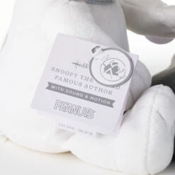 Hallmark Peanuts® 75th Anniversary Snoopy With Typewriter Musical Plush With Motion, 10" -Hallmark Animated Snoopy Plush With Musical Typewriter 1PAJ4702 08