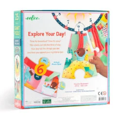 Eeboo Around The Clock 25-Piece Giant Jigsaw Puzzle For Kids 8 Eeboo Around The Clock 25-Piece Giant Jigsaw Puzzle For Kids -Hallmark Around the Clock 25Piece Giant Jigsaw Puzzle PZCLK 03