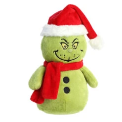 Aurora Grinch Snowman Christmas Plush, 8” -Hallmark Aurora Grinch Snowman Christmas Stuffed Animal 15987 03