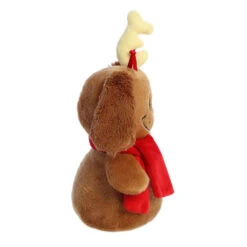 Aurora Grinch's Max Snowman Christmas Plush, 8” -Hallmark Aurora Max Snowman With Antler Stuffed Animal 15988 04