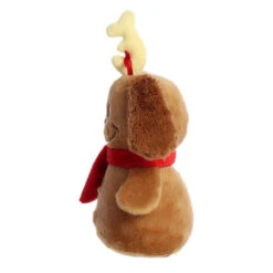 Aurora Grinch's Max Snowman Christmas Plush, 8” -Hallmark Aurora Max Snowman With Antler Stuffed Animal 15988 05