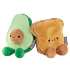 Hallmark Better Together Avocado And Toast Magnetic Plush, 5"