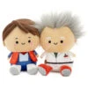 Hallmark Better Together Back To The Future Doc And Marty McFly Magnetic Plush Pair, 5.5" H -Hallmark Back to the Future Doc and Marty McFly Magnetic Plush 1BTG1026 01