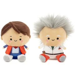 Hallmark Better Together Back To The Future Doc And Marty McFly Magnetic Plush Pair, 5.5" H -Hallmark Back to the Future Doc and Marty McFly Magnetic Plush 1BTG1026 03