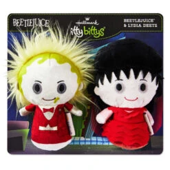 Hallmark Itty Bittys® Beetlejuice™ And Lydia Deetz Plush, Set Of 2 -Hallmark Beetlejuice and Lydia Deetz Plush itty bittys 1KDD2094 03