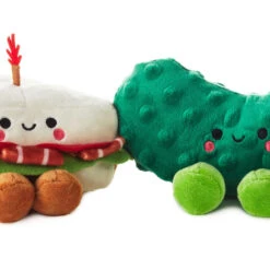 Hallmark Better Together BLT And Pickle Magnetic Plush Pair, 4" -Hallmark Better Together BLT and Pickle Magnetic Plush Pair 1KID1804 05