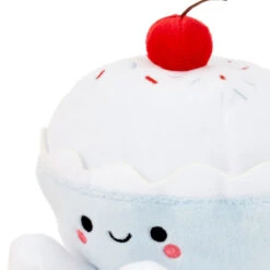 Hallmark Better Together Cherry Pie And Ice Cream Magnetic Plush Pair, 5" -Hallmark Better Together Cherry Pie and Ice Cream Magnetic Plush 1KID1807 06