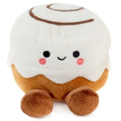 Hallmark Better Together Cinnamon Roll And Orange Juice Magnetic Plush Pair, 5" -Hallmark Better Together Cinnamon Roll and O.J. Magnetic Plush 1KID1805 05