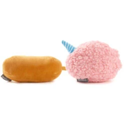Hallmark Better Together Corn Dog And Cotton Candy Magnetic Plush Pair, 3" 11 Hallmark Better Together Corn Dog And Cotton Candy Magnetic Plush Pair, 3" -Hallmark Better Together Corn Dog and Cotton Candy Magnetic Plush 1KID3009 04