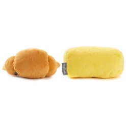 Hallmark Better Together Croissant And Butter Magnetic Plush Pair, 2.5" -Hallmark Better Together Croissant and Butter Magnetic Plush 1KID3010 04