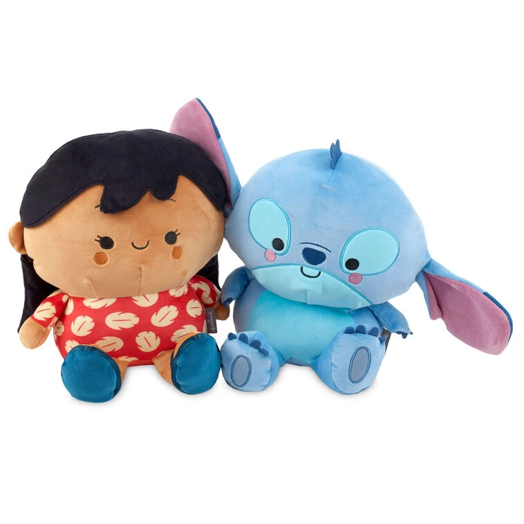 Hallmark Large Better Together Disney Lilo And Stitch Magnetic Plush Pair, 11" 3 Hallmark Large Better Together Disney Lilo And Stitch Magnetic Plush Pair, 11"