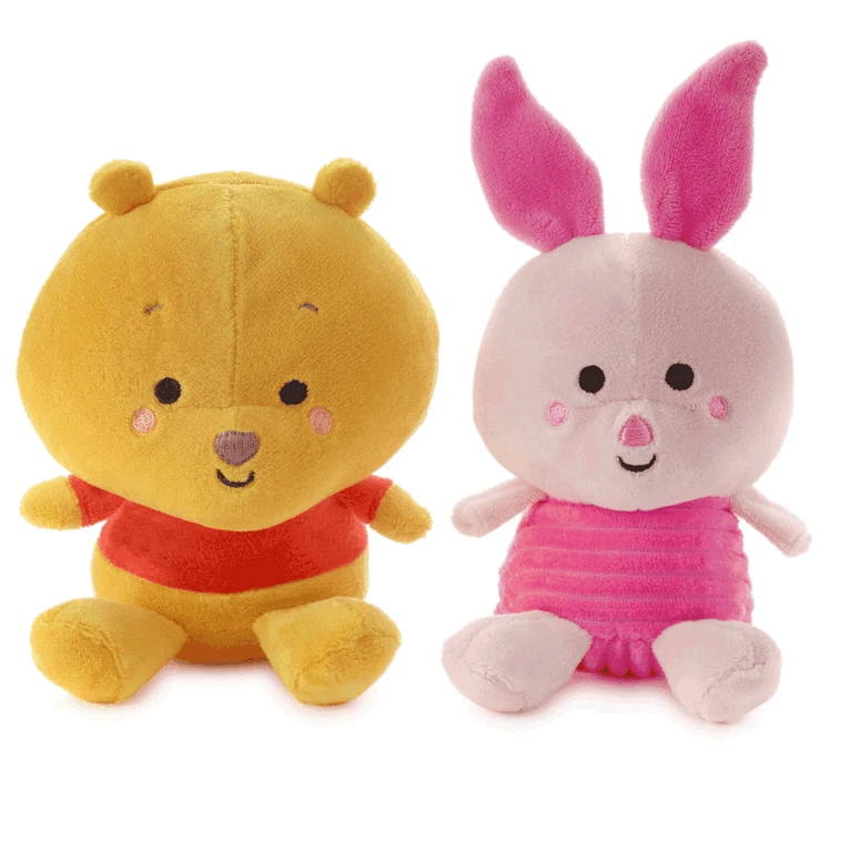 Hallmark Better Together Disney Winnie The Pooh And Piglet Magnetic Plush, 5" 4 Hallmark Better Together Disney Winnie The Pooh And Piglet Magnetic Plush, 5" - Image 2
