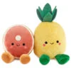 Hallmark Better Together Ham And Pineapple Magnetic Plush Pair, 7" 2 Hallmark Better Together Ham And Pineapple Magnetic Plush Pair, 7" -Hallmark Better Together Ham and Pineapple Magnetic Plush 1KID1800 01