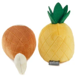 Hallmark Better Together Ham And Pineapple Magnetic Plush Pair, 7" 11 Hallmark Better Together Ham And Pineapple Magnetic Plush Pair, 7" -Hallmark Better Together Ham and Pineapple Magnetic Plush 1KID1800 04