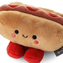 Hallmark Better Together Hot Dog And Freeze Pop Magnetic Plush Pair, 3.5" -Hallmark Better Together Hot Dog and Bomb Pop Magnetic Plush 1KID1803 06