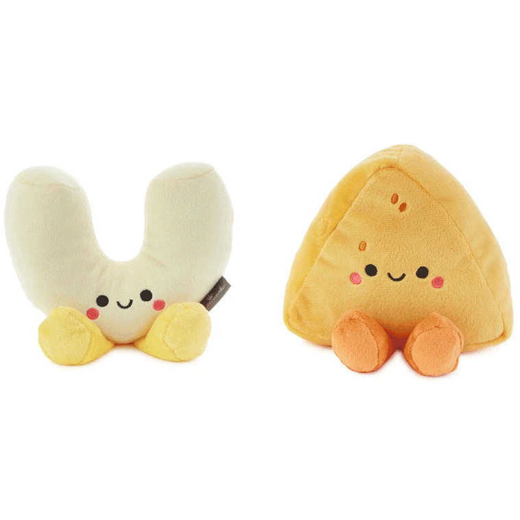 Hallmark Better Together Mac And Cheese Magnetic Plush, 4.73" 4 Hallmark Better Together Mac And Cheese Magnetic Plush, 4.73" - Image 2