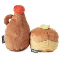 Hallmark Better Together Pancakes And Syrup Magnetic Plush, 7" 9 Hallmark Better Together Pancakes And Syrup Magnetic Plush, 7" -Hallmark Better Together Pancakes and Syrup Magnetic Plush 1KID1606 04