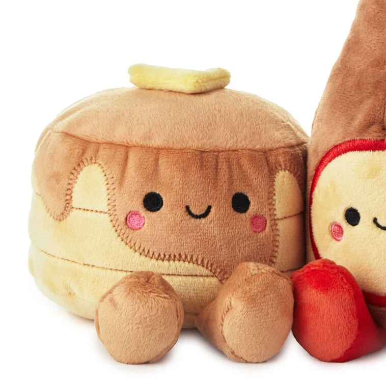 Hallmark Better Together Pancakes And Syrup Magnetic Plush, 7" 6 Hallmark Better Together Pancakes And Syrup Magnetic Plush, 7" - Image 4