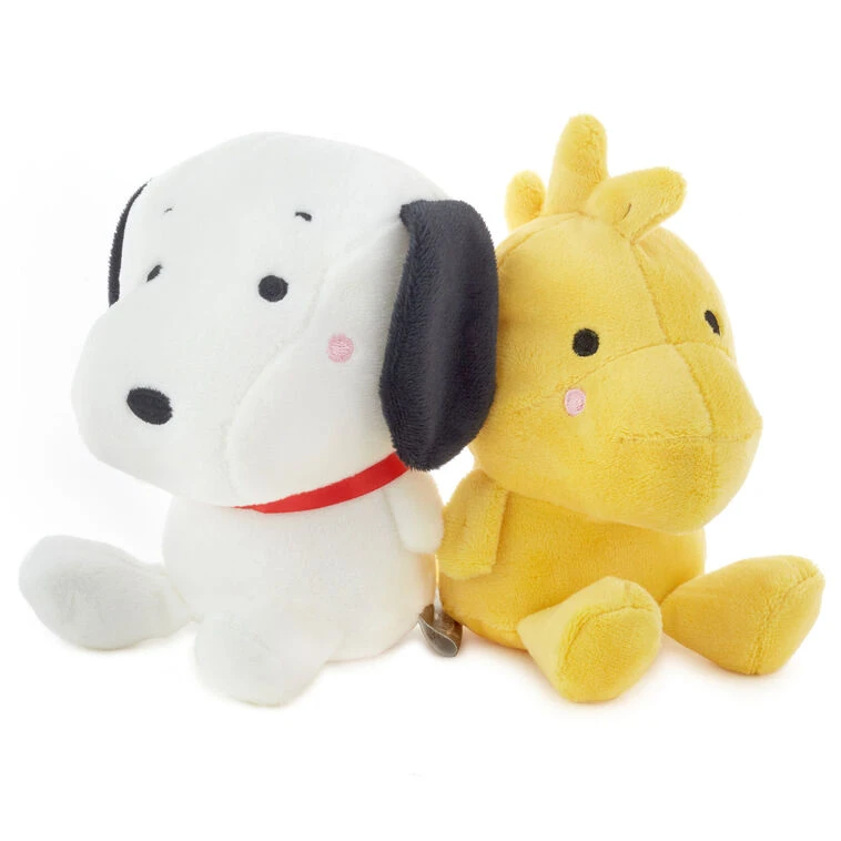 Hallmark Better Together Peanuts® Snoopy And Woodstock Magnetic Plush, 5.25" 3 Hallmark Better Together Peanuts® Snoopy And Woodstock Magnetic Plush, 5.25"