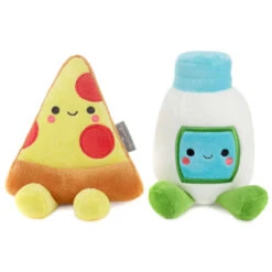 Hallmark Better Together Pizza And Ranch Magnetic Plush Pair, 5.5" -Hallmark Better Together Pizza and Ranch Magnetic Plush 1KID1802 03