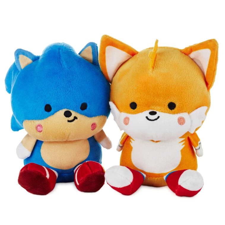 Hallmark Better Together SEGA Sonic The Hedgehog™ And Tails Magnetic Plush Pair, 5.2" 3 Hallmark Better Together SEGA Sonic The Hedgehog™ And Tails Magnetic Plush Pair, 5.2"