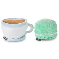 Hallmark Better Together Teacup And Macaron Cookie Magnetic Plush Pair, 3.5" -Hallmark Better Together Teacup and Macaron Magnetic Plush 1KID1806 04