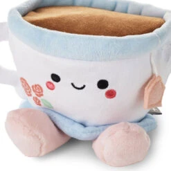 Hallmark Better Together Teacup And Macaron Cookie Magnetic Plush Pair, 3.5" -Hallmark Better Together Teacup and Macaron Magnetic Plush 1KID1806 05