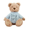 Mud Pie Big Bro Bear Plush, 11" -Hallmark Big Brother Bear Stuffed Animal in Blue Sweater 12110391B 01