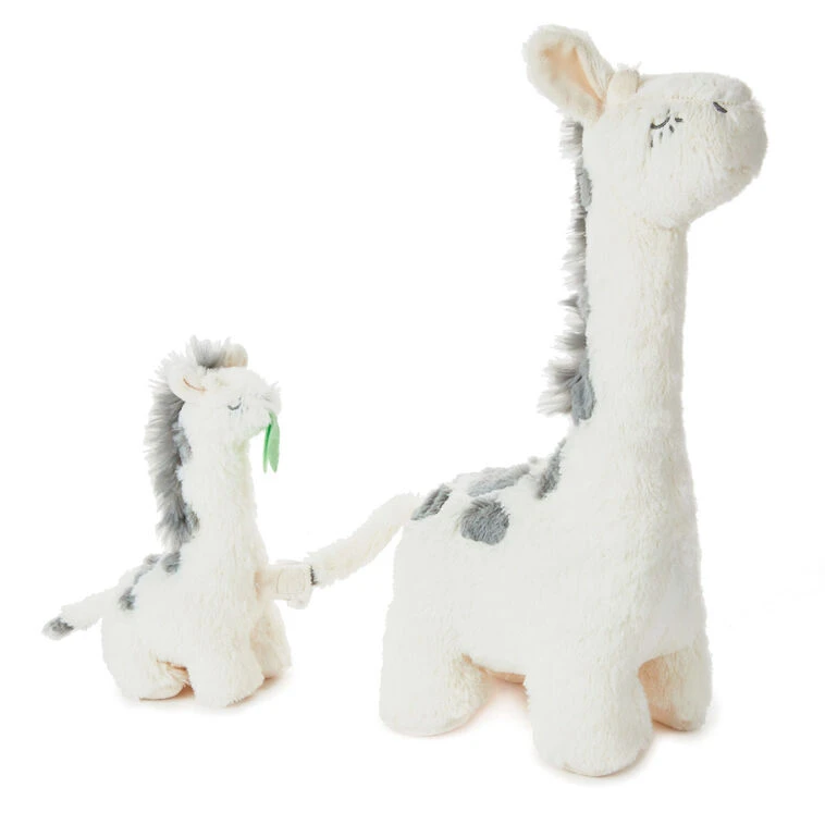 Hallmark Big And Little Giraffe Singing Stuffed Animals With Motion, 13" 4 Hallmark Big And Little Giraffe Singing Stuffed Animals With Motion, 13" - Image 2