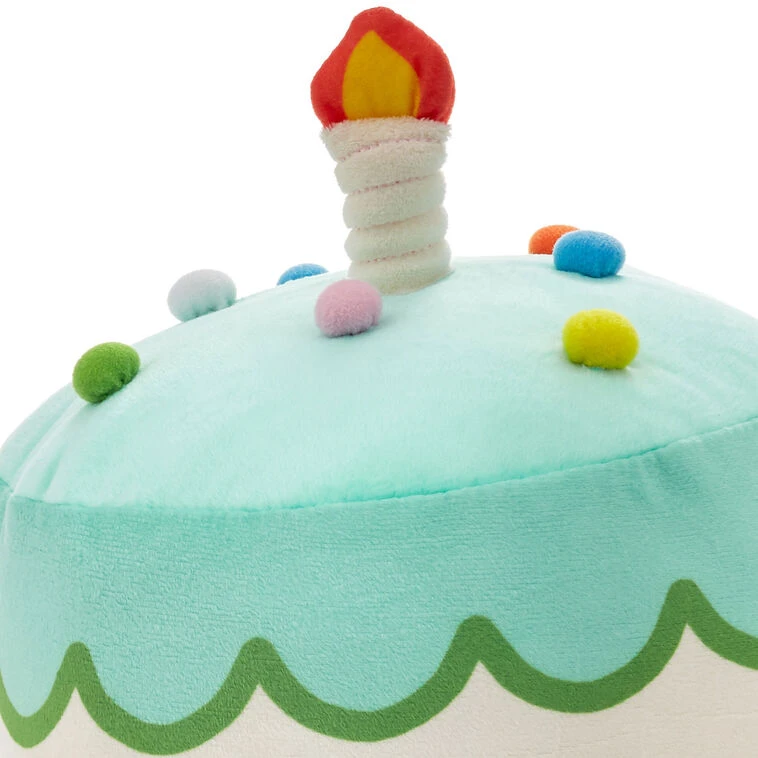 Hallmark Birthday Cake With Candle Plush With Sound And Motion, 12" 7 Hallmark Birthday Cake With Candle Plush With Sound And Motion, 12" - Image 5