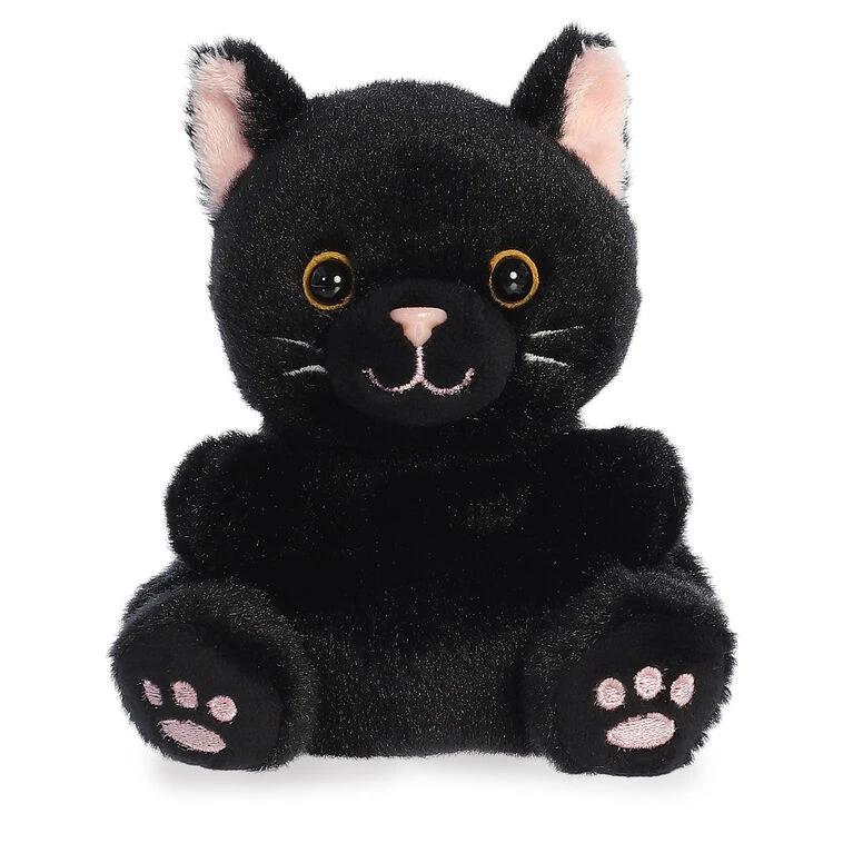 Aurora Palm Pals Twilight Black Cat Plush, 4.5" 3 Aurora Palm Pals Twilight Black Cat Plush, 4.5"