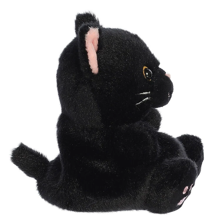 Aurora Palm Pals Twilight Black Cat Plush, 4.5" 5 Aurora Palm Pals Twilight Black Cat Plush, 4.5" - Image 3