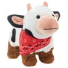 Hallmark Spotted Cow In Boots Plush With Sound And Motion, 9" -Hallmark Black and White Cow Musical Dancing Plush Toy 1KID3029 01