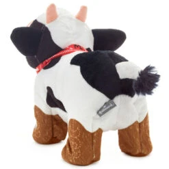 Hallmark Spotted Cow In Boots Plush With Sound And Motion, 9" -Hallmark Black and White Cow Musical Dancing Plush Toy 1KID3029 03