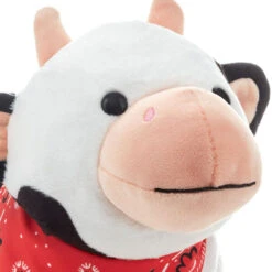 Hallmark Spotted Cow In Boots Plush With Sound And Motion, 9" -Hallmark Black and White Cow Musical Dancing Plush Toy 1KID3029 05