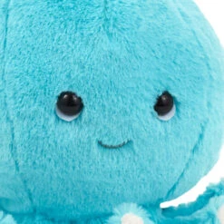 Hallmark Blue Octopus Plush, 7" H -Hallmark Blue Octopus Stuffed Animal 1KAM3002 03