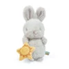 Bunnies By The Bay Sweet Bloom Bunny Stuffed Animal With Toy Sun, 9" -Hallmark Bunnies by the Bay Gray Bunny Stuffed Animal With Toy Sun 104327 01