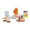 Mud Pie My Campfire Toy Set, 30 Pieces -Hallmark Campfire Play Set and Drawstring Bag 10760016 01