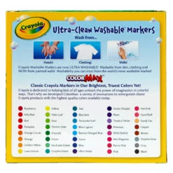Crayola Washable Markers, 40-Count -Hallmark Crayola Big 40 Box of Washable Markers 587858 03