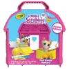 Crayola Scribble Scrubbie Pets Backyard Bungalow Coloring Set -Hallmark Crayola Bungalow for Pets Color and Wash Creative Set 11CRA2059 01