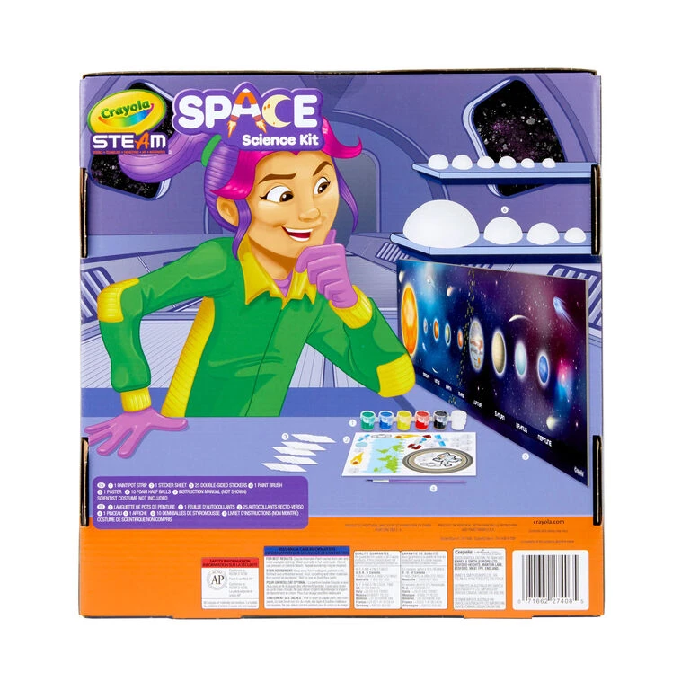 Crayola STEAM Space Science Lab Activity Kit 5 Crayola STEAM Space Science Lab Activity Kit - Image 3