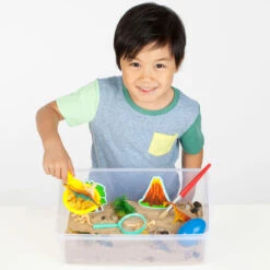 Faber-Castell Creativity Kids Sensory Bin Dinosaur Dig Play Set -Hallmark Creativity for Kids Sensory Play Dinosaur Kit 6283000 04