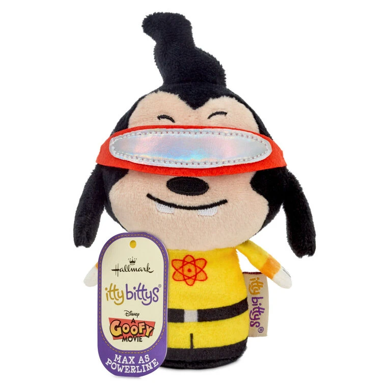 Hallmark Itty Bittys® Disney Goofy Movie Max As Powerline Plush 4 Hallmark Itty Bittys® Disney Goofy Movie Max As Powerline Plush - Image 2