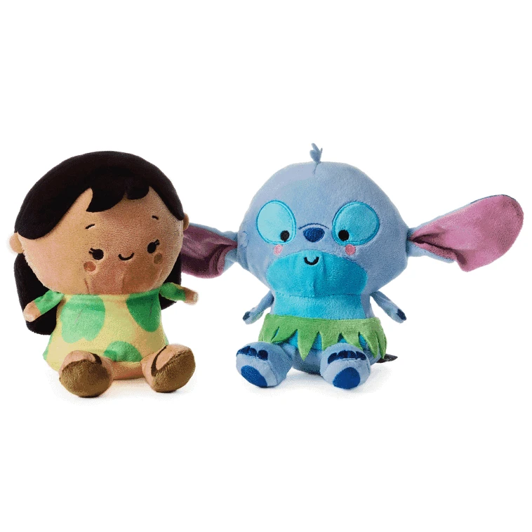 Hallmark Better Together Disney Lilo & Stitch Magnetic Plush Pair With Sound, 5.75" H 4 Hallmark Better Together Disney Lilo & Stitch Magnetic Plush Pair With Sound, 5.75" H - Image 2