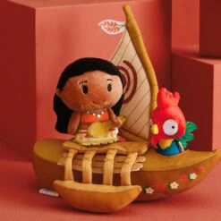 Hallmark Itty Bittys® Disney Moana, Hei Hei And Boat Plush, Set Of 3