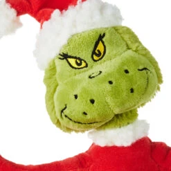 Hallmark Dr. Seuss's How The Grinch Stole Christmas!™ Poseable Grinch Plush, 10" 13 Hallmark Dr. Seuss's How The Grinch Stole Christmas!™ Poseable Grinch Plush, 10" -Hallmark Fabric and Wire Poseable Grinch Stuffed Animal 1XKT5559 04